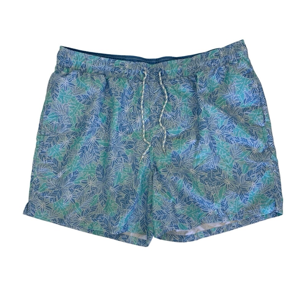 Goodfellow Mens Swim Trunks XL Blue Boardshorts Summer Beachwear Classic
